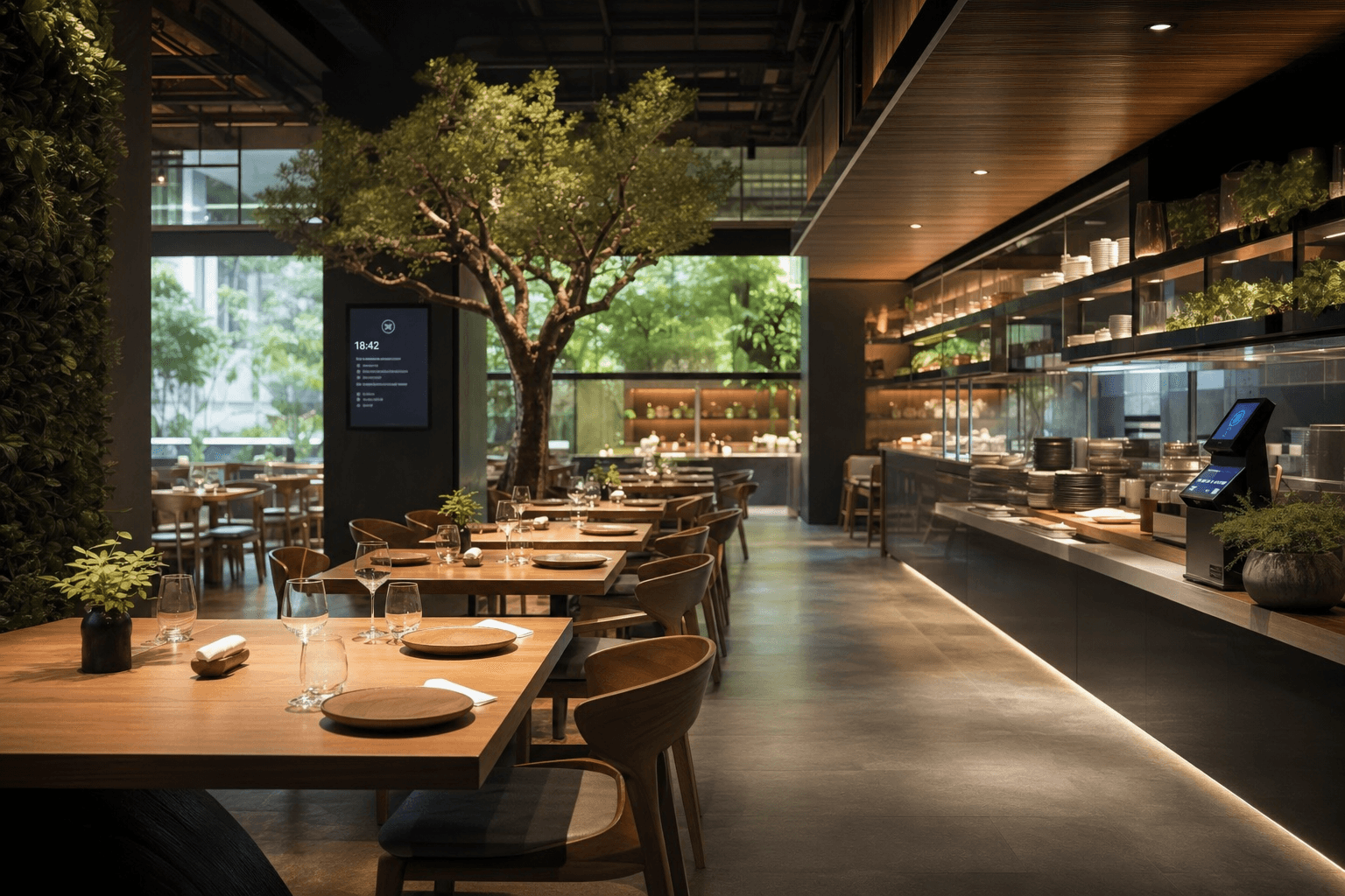 Restaurants workspace