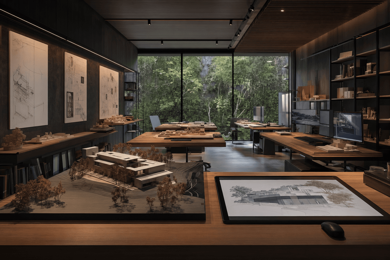 Architects workspace