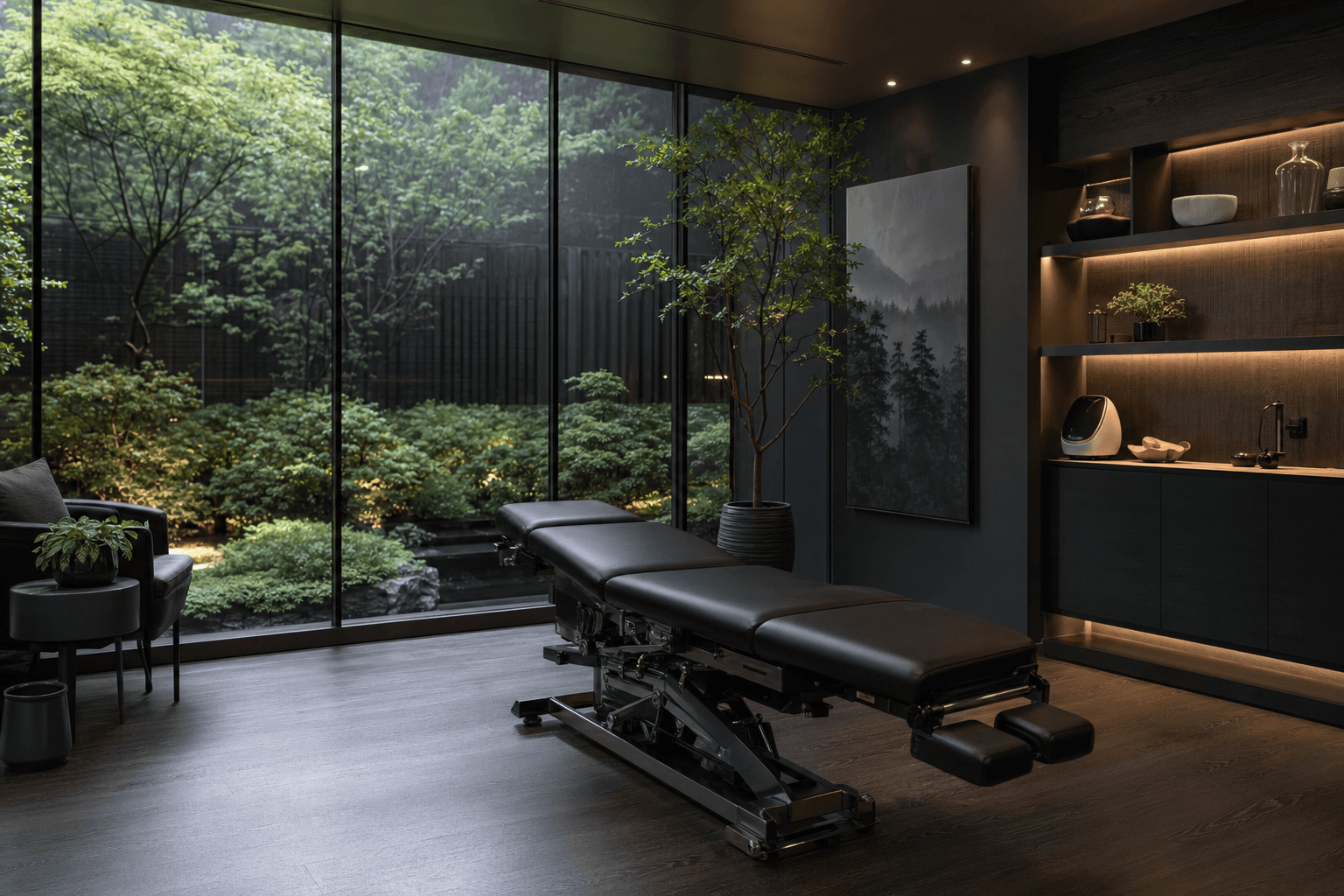 Chiropractors workspace