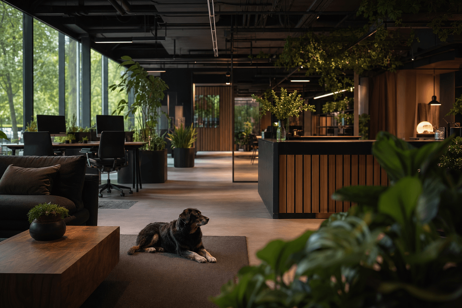 Dog Walkers workspace