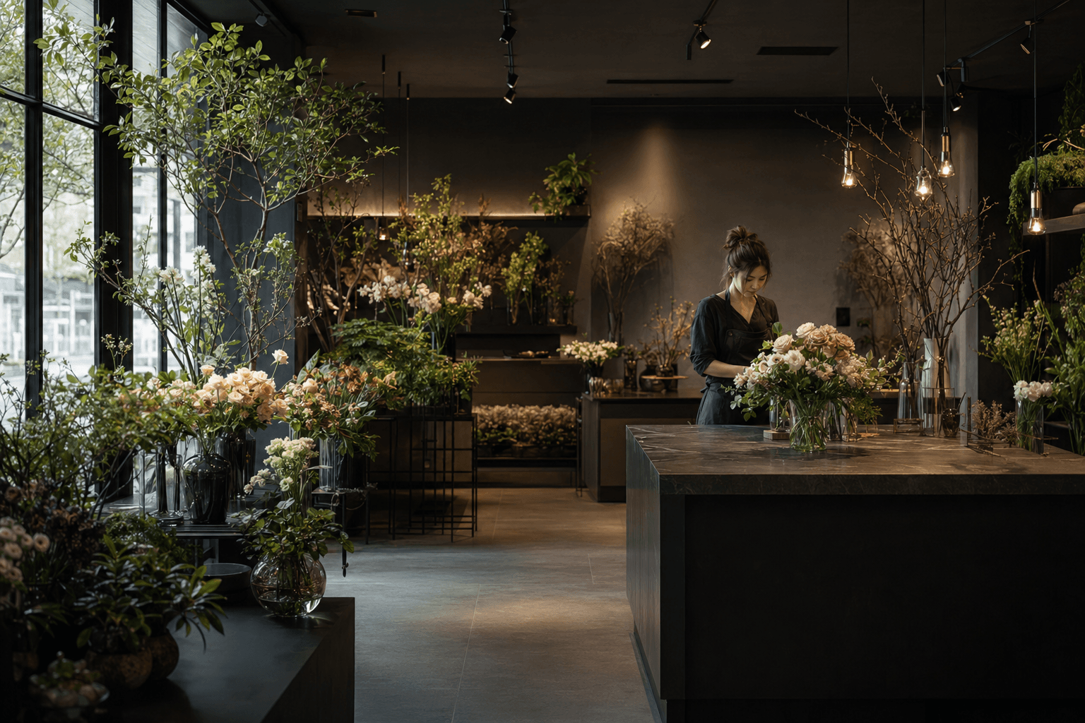 Florists workspace