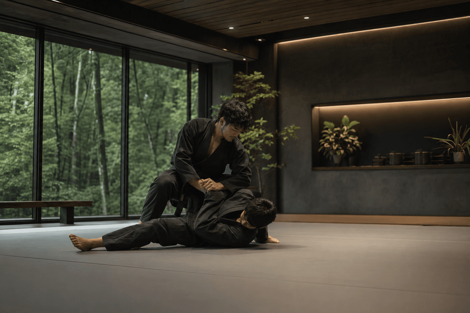 Martial Arts Studios workspace