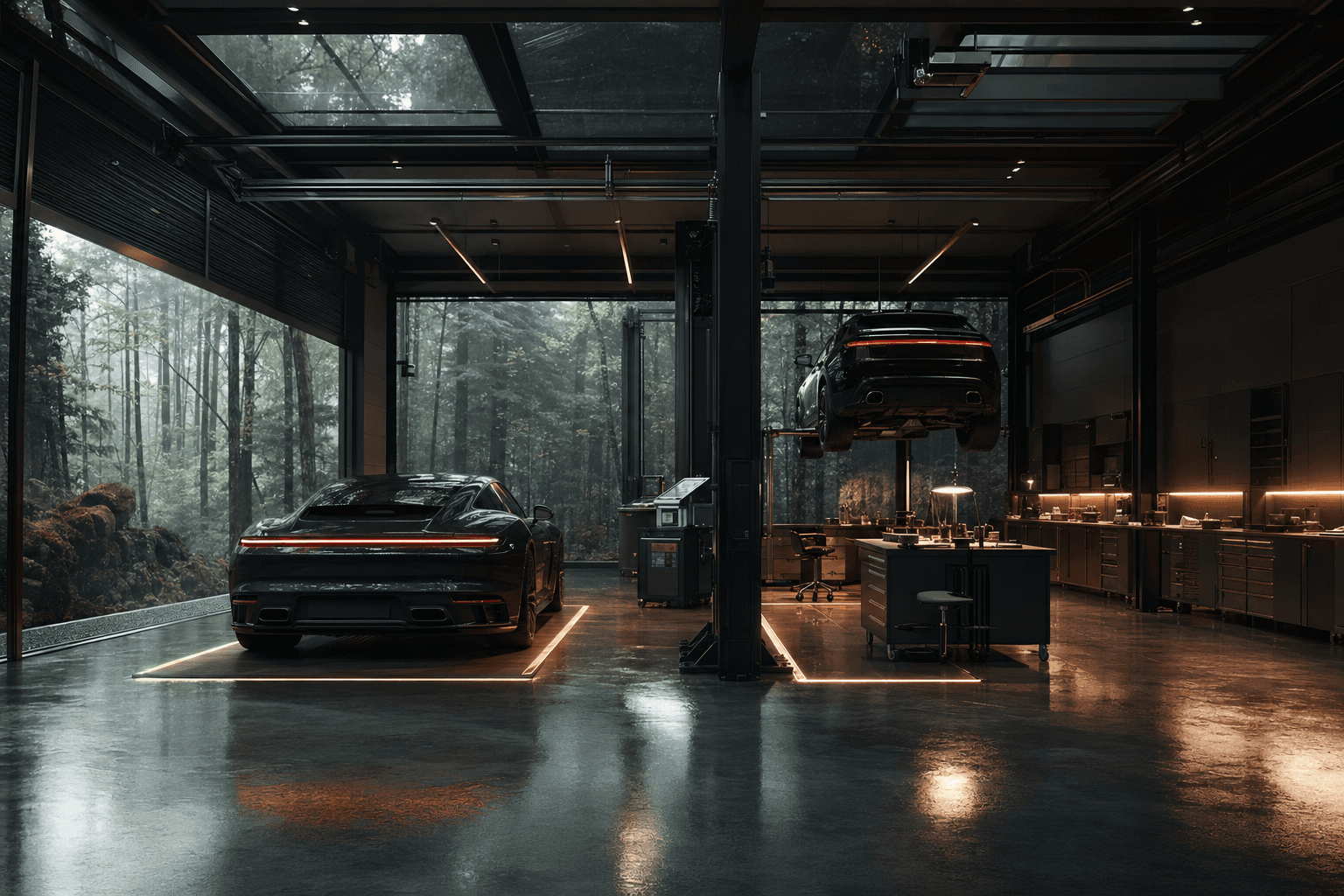 Mechanics workspace
