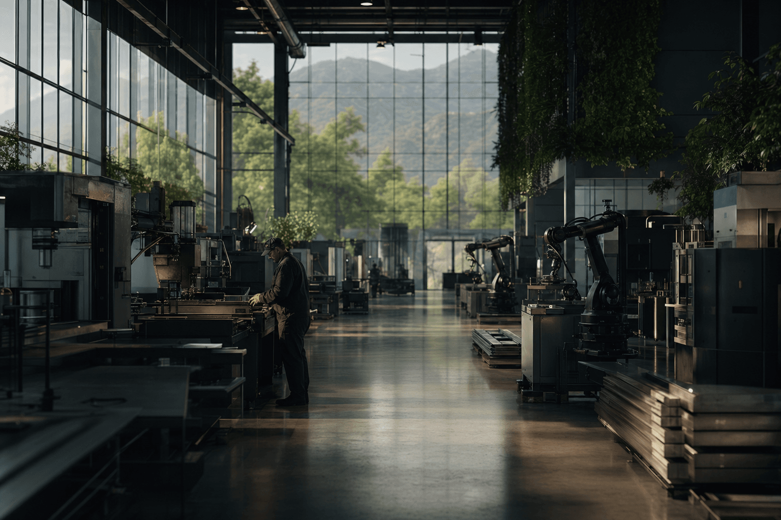 Metal Fabrication Shops workspace