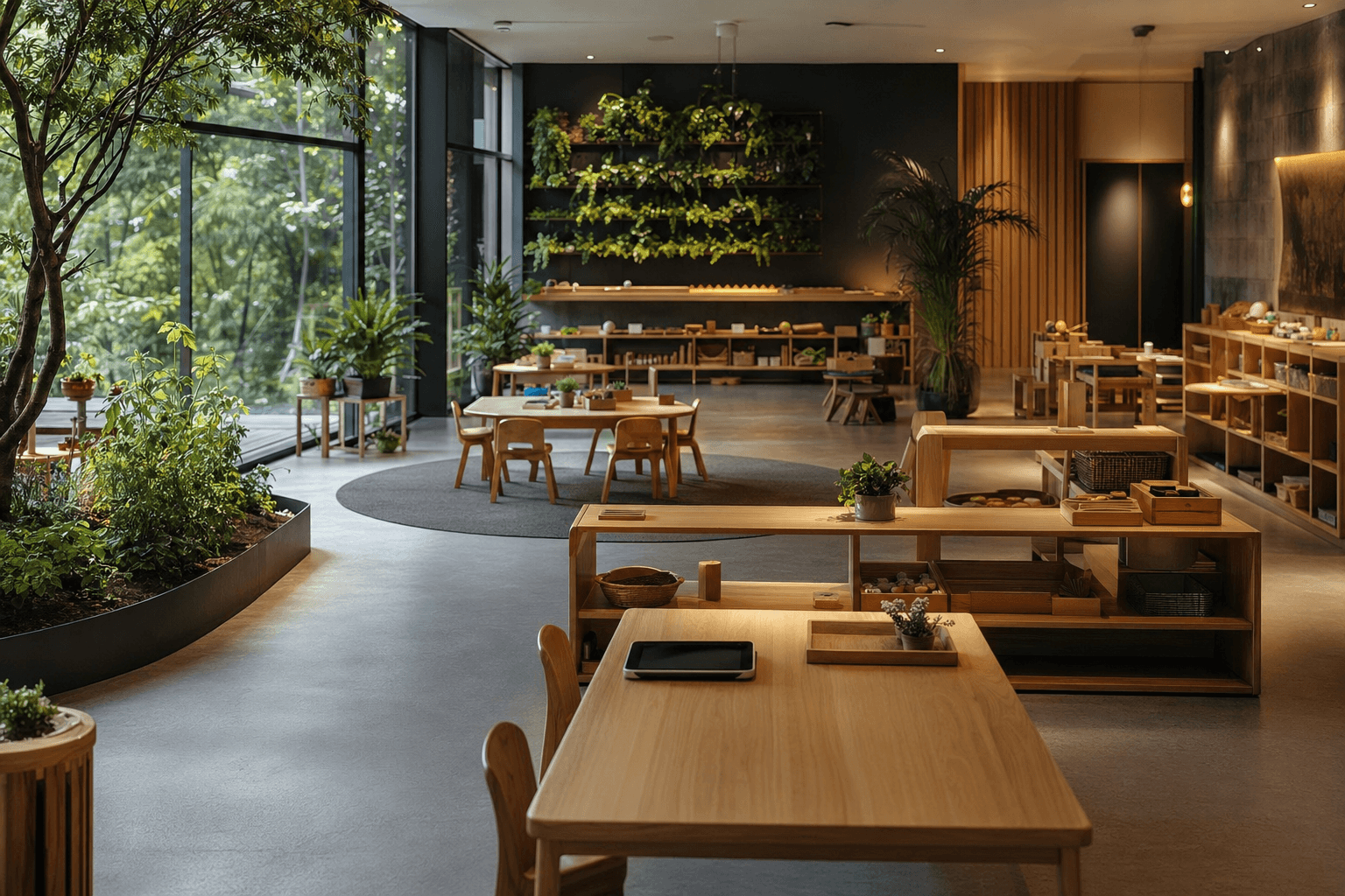 Montessori Schools workspace