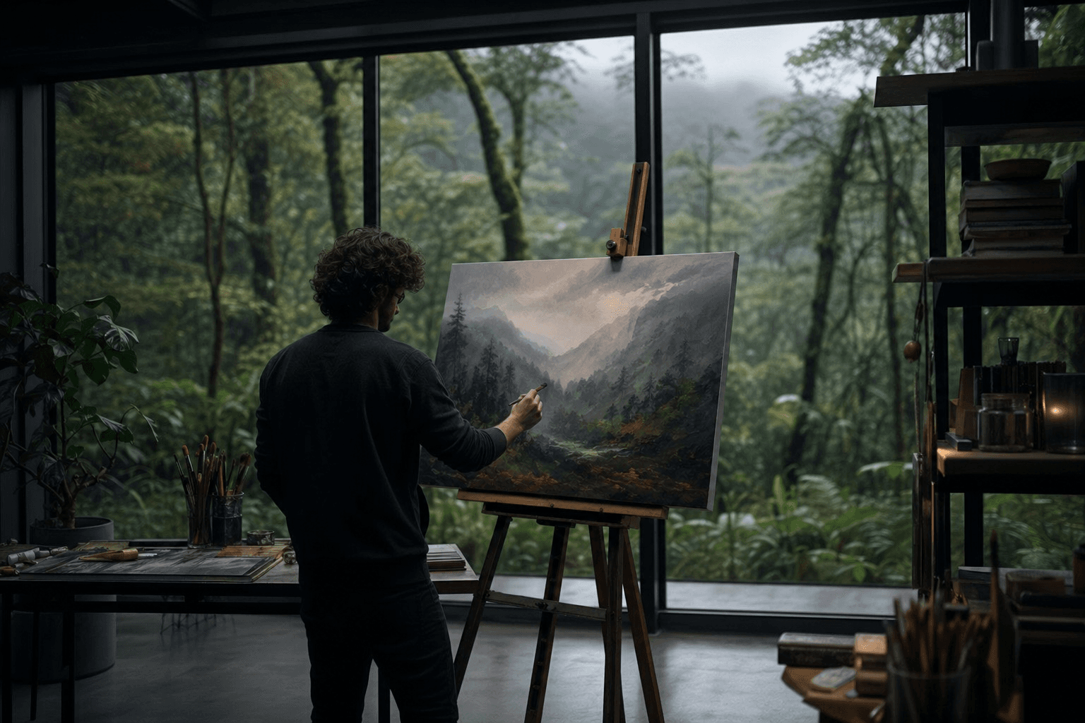 Painters workspace