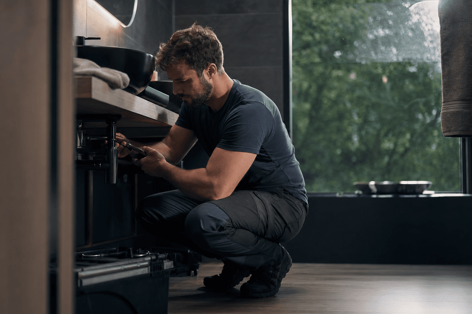 Plumbers workspace