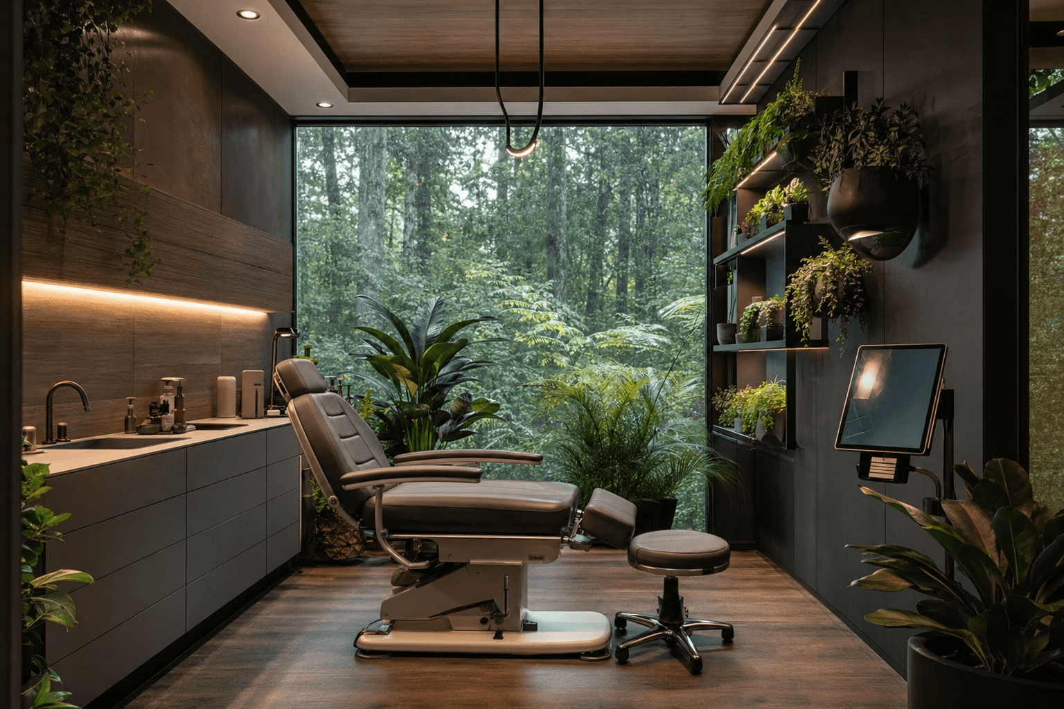 Podiatrists workspace