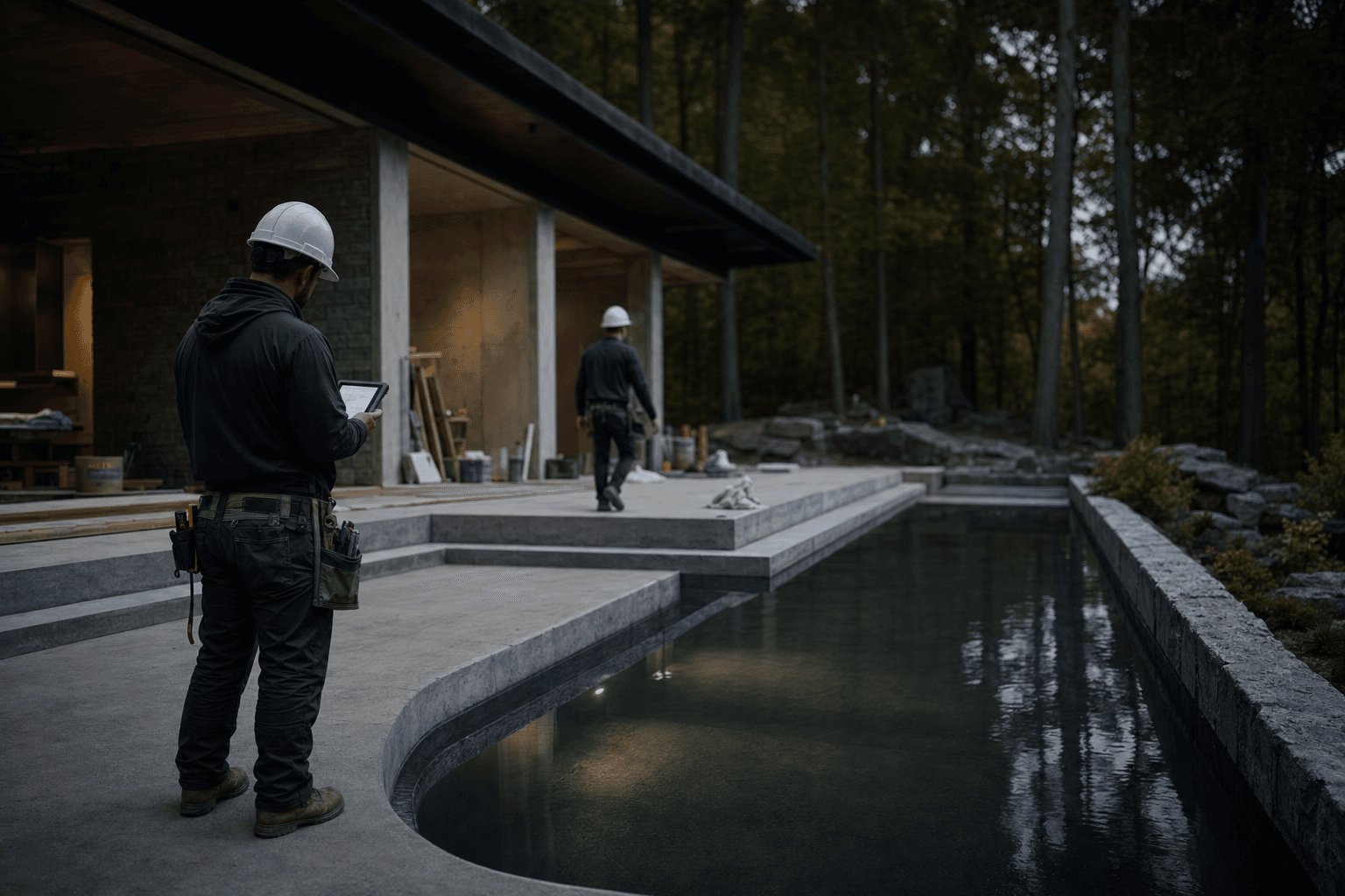 Pool Builders workspace
