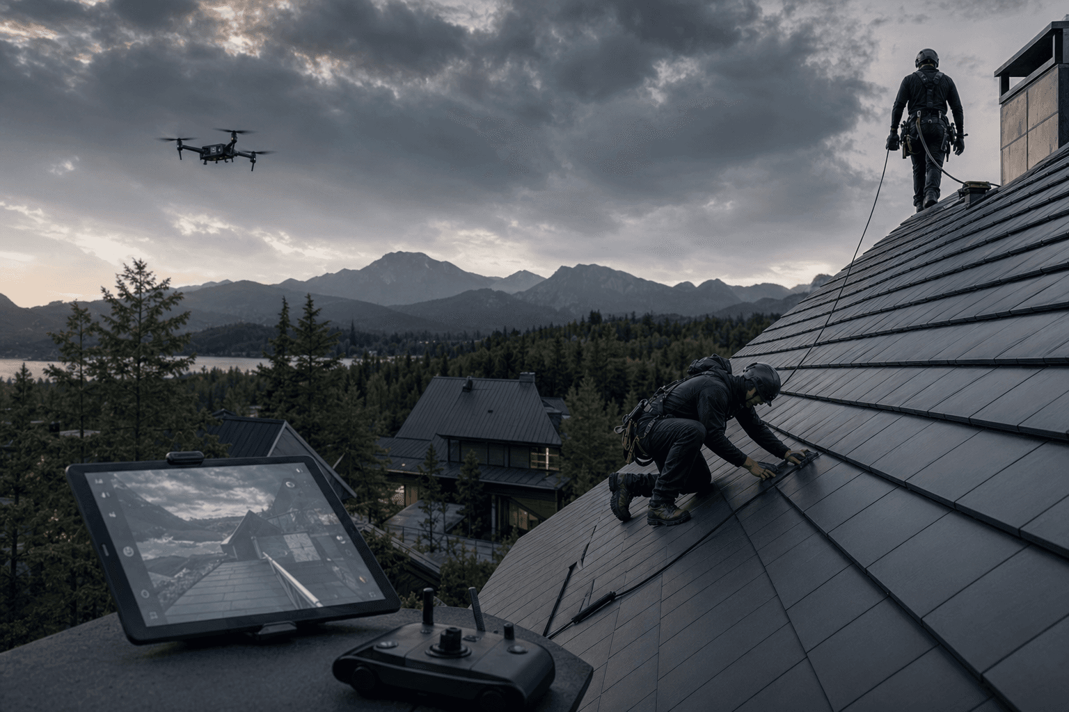 Roofers workspace