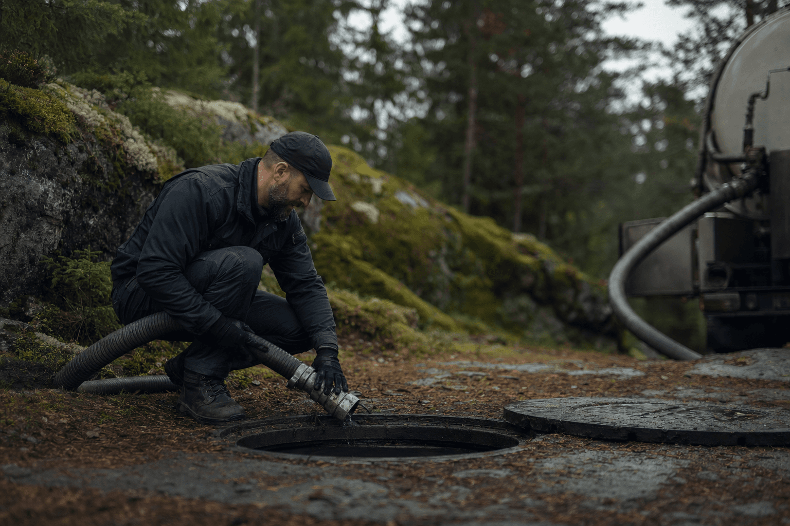Septic Services workspace
