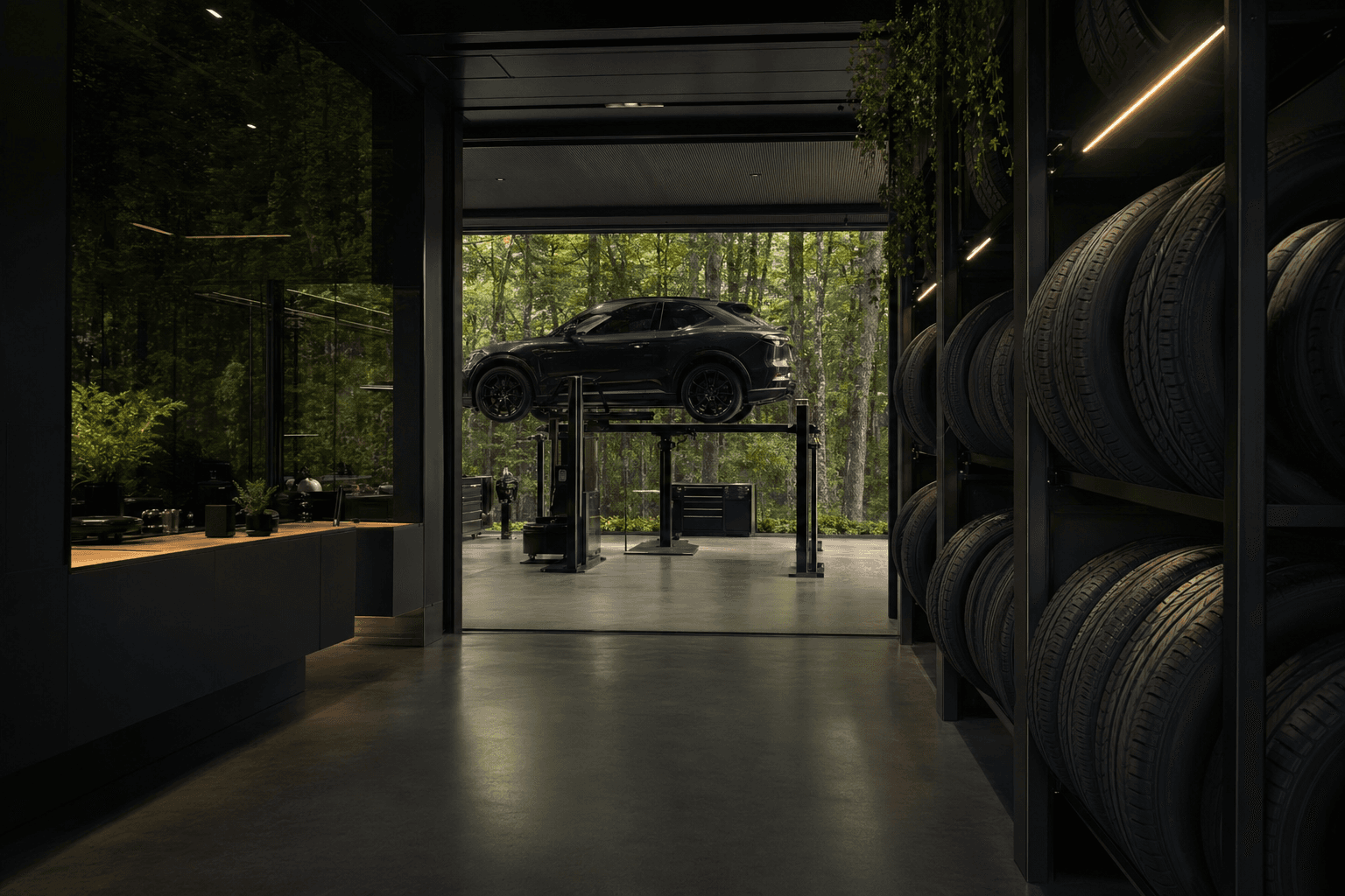Tire Shops workspace