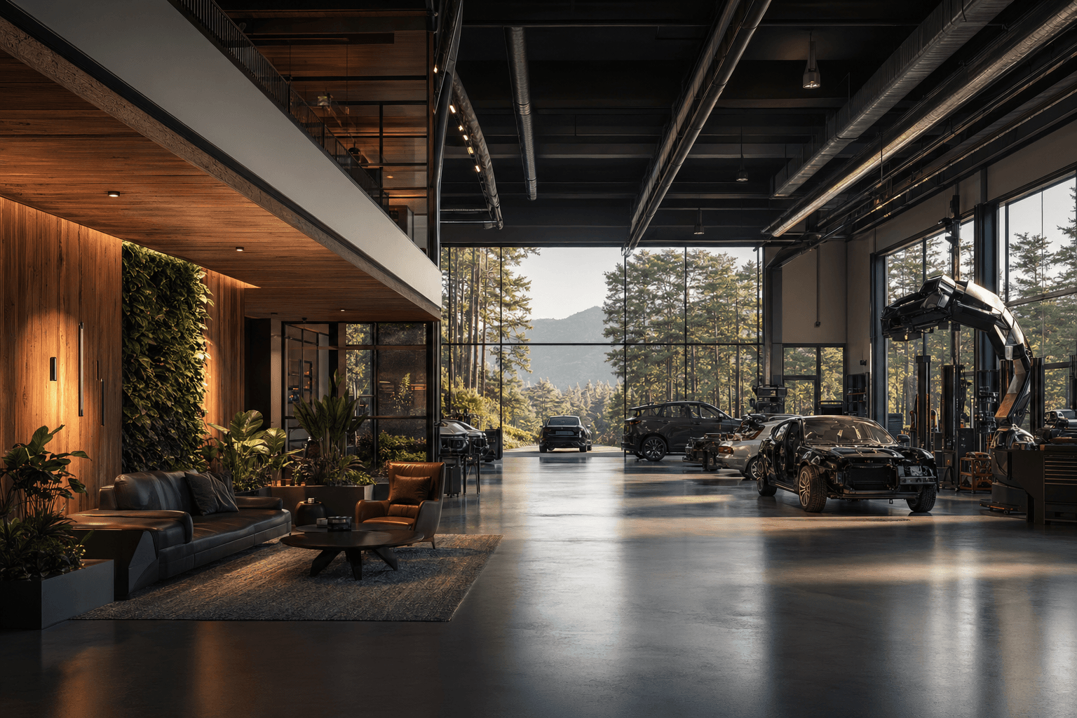 Auto Body Shops workspace