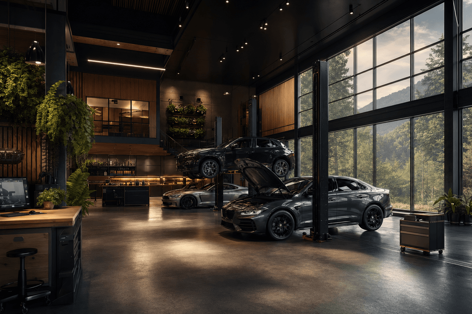 Auto Repair Shops workspace