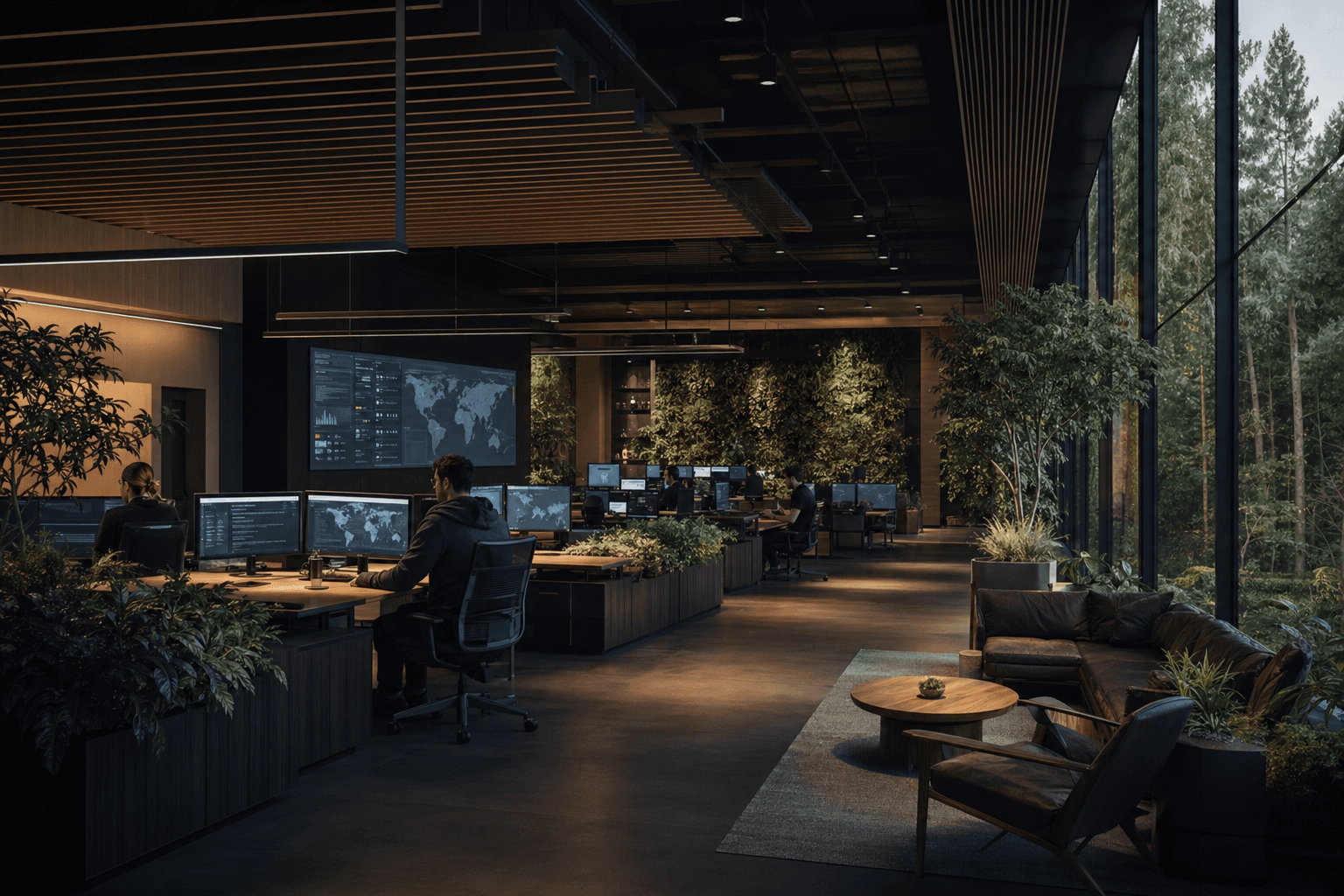 Cybersecurity Firms workspace