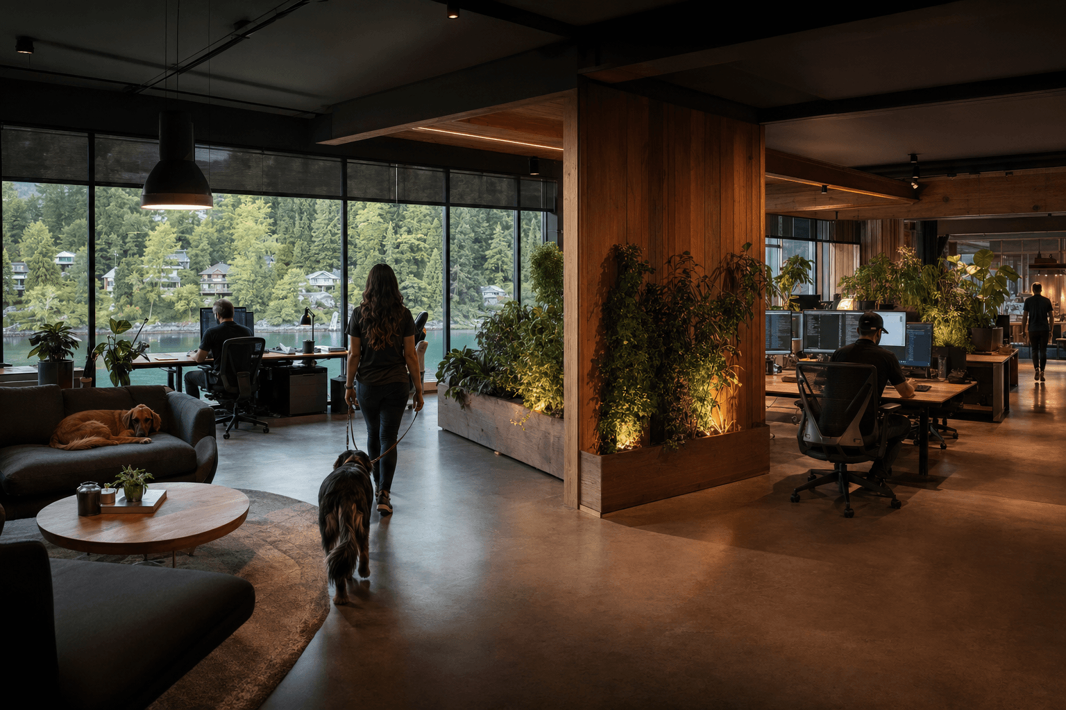 Dog Walkers workspace