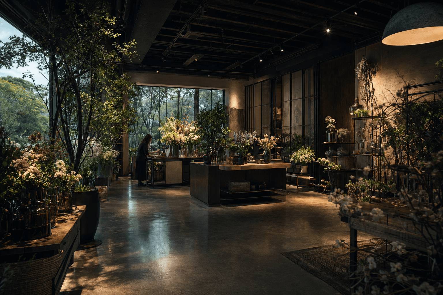 Florists workspace