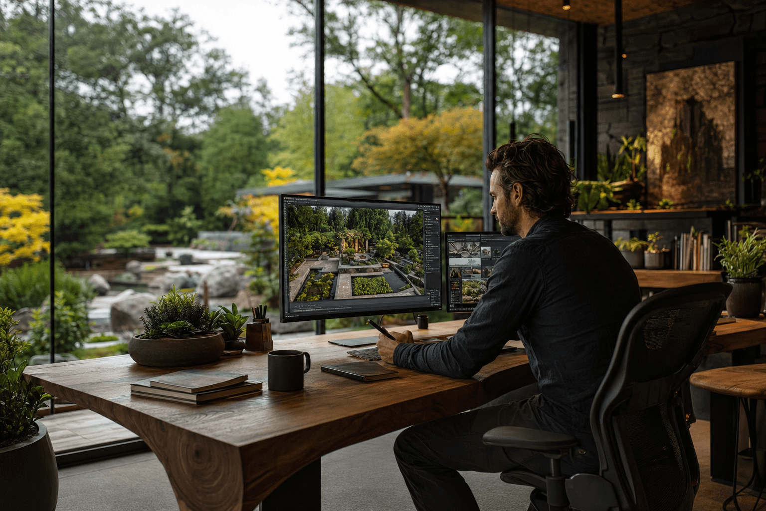 Landscapers workspace