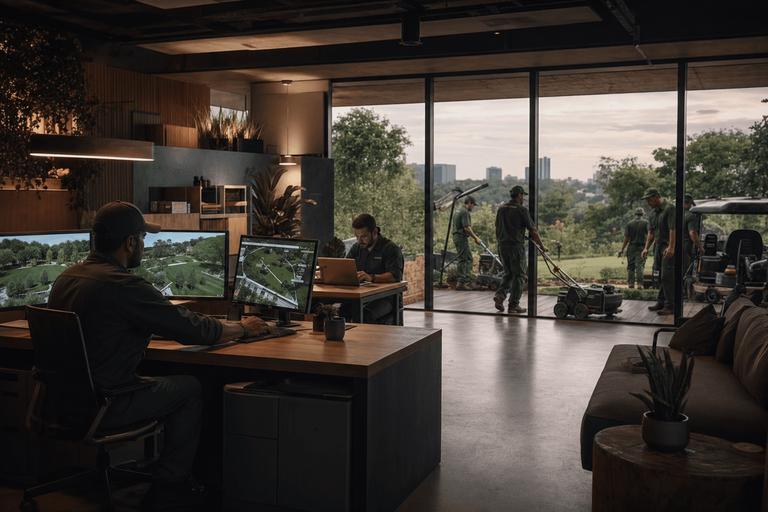 Lawn Care Services workspace