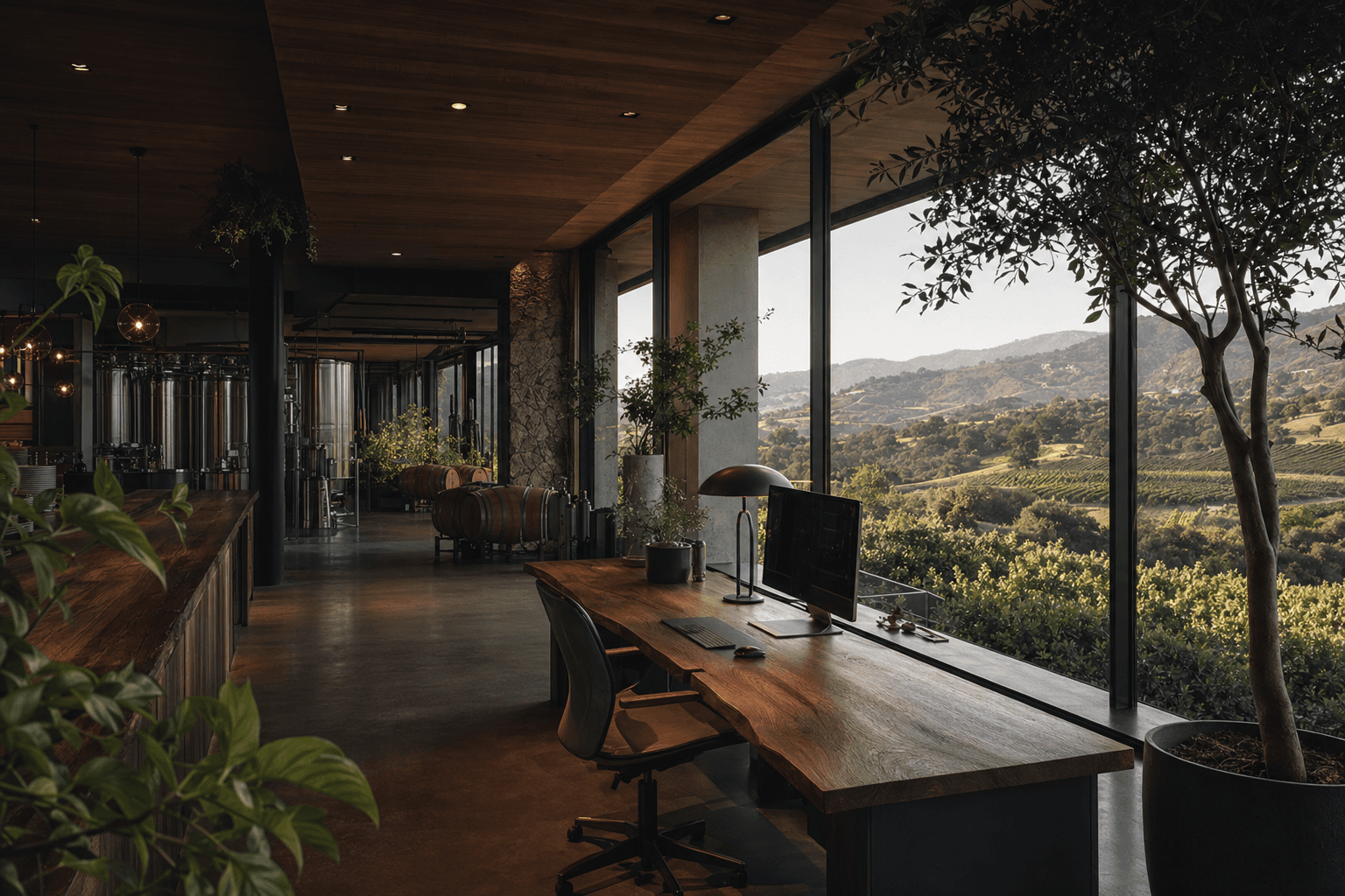 Vineyards workspace