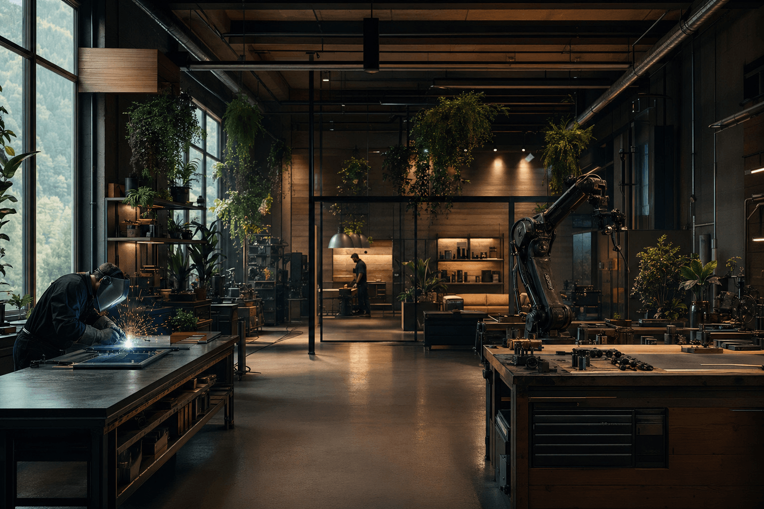 Welding Shops workspace